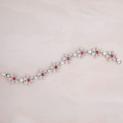 Anemone Bracelet - Red
