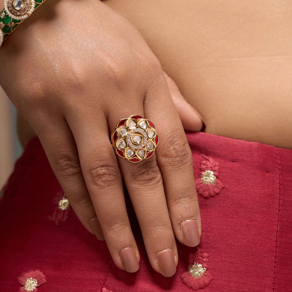 Manubhai Jewellwers Real Engagement Rings For Women Warren James