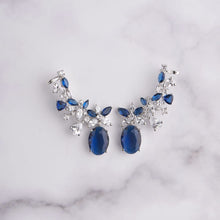 Load image into Gallery viewer, Petal Earrings - Blue
