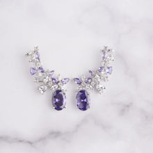 Load image into Gallery viewer, Petal Earrings - Purple
