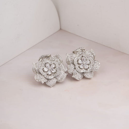 Rosalie Earrings - Silver