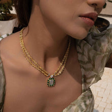 Load image into Gallery viewer, Vincent Necklace - Green
