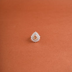 Pear Halo Ring Mozaati