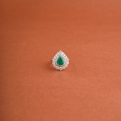 Pear Halo Ring Mozaati
