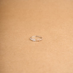 Square Half Ring Mozaati