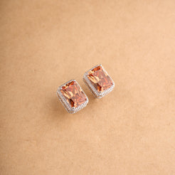 Emerald Baguette Earrings Mozaati