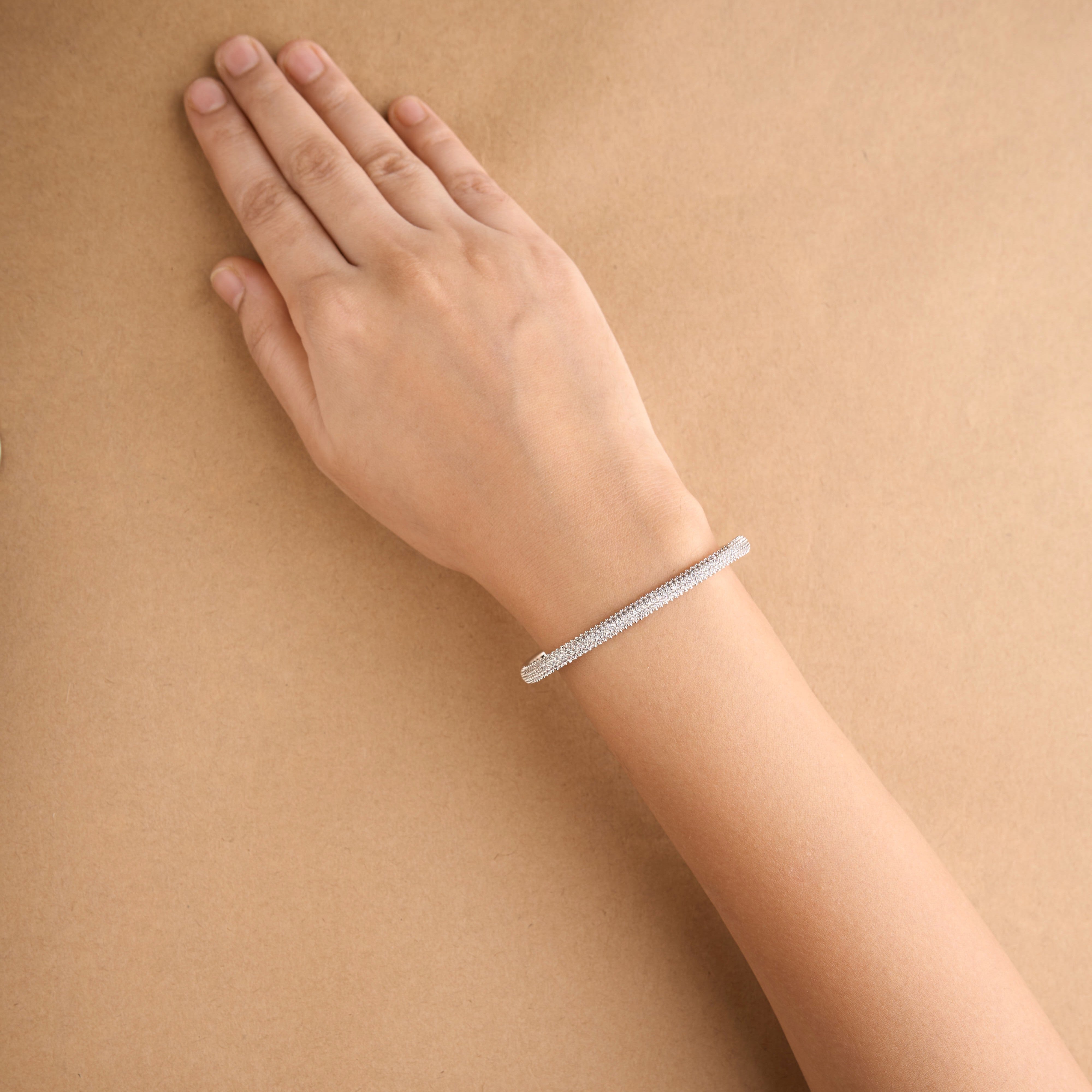 Square Pave Bracelet Mozaati