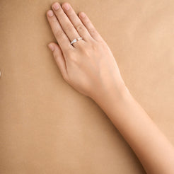 Square Half Ring Mozaati