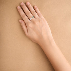 Square Half Ring Mozaati