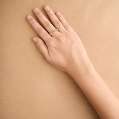 Sprial Band Ring Mozaati