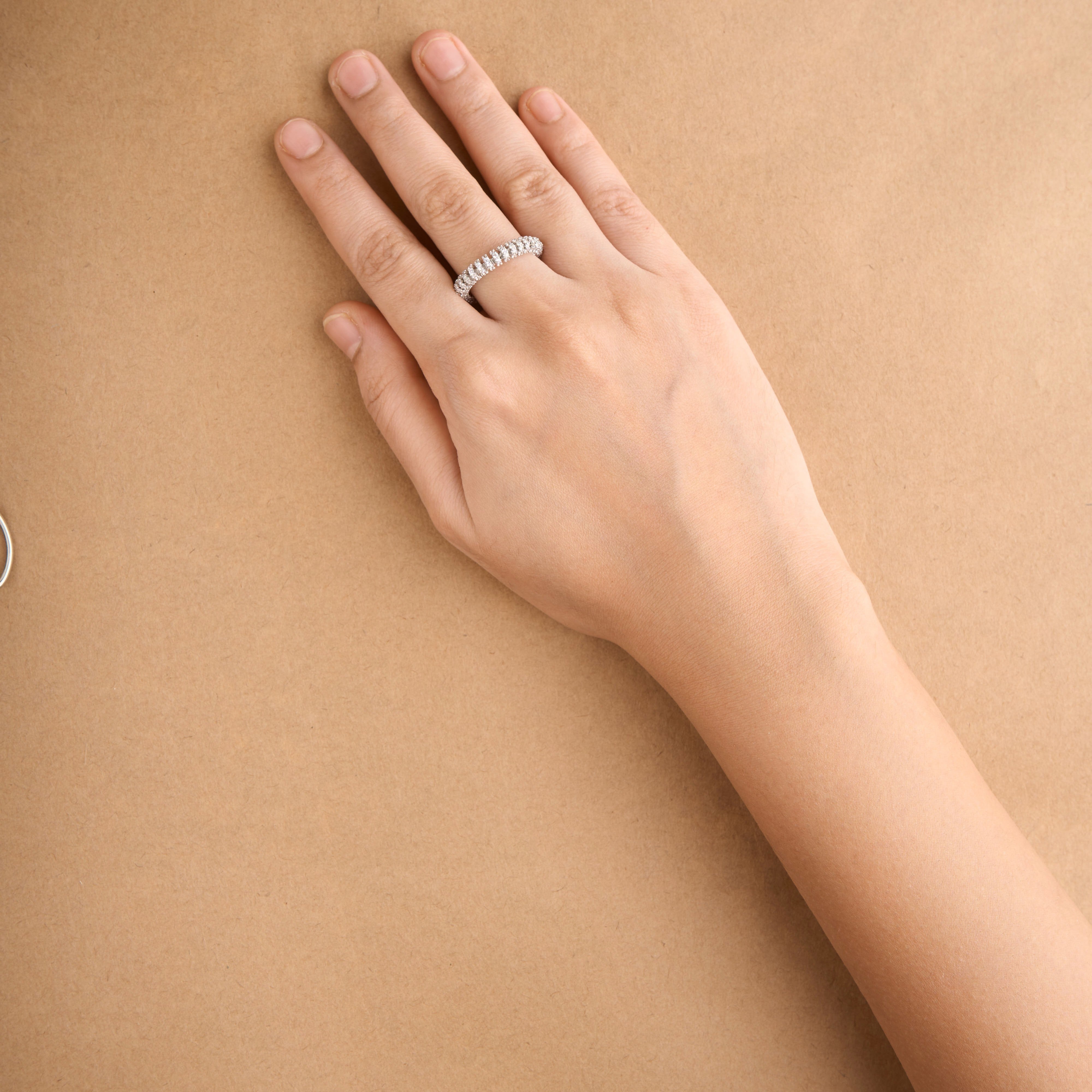 Sprial Band Ring Mozaati