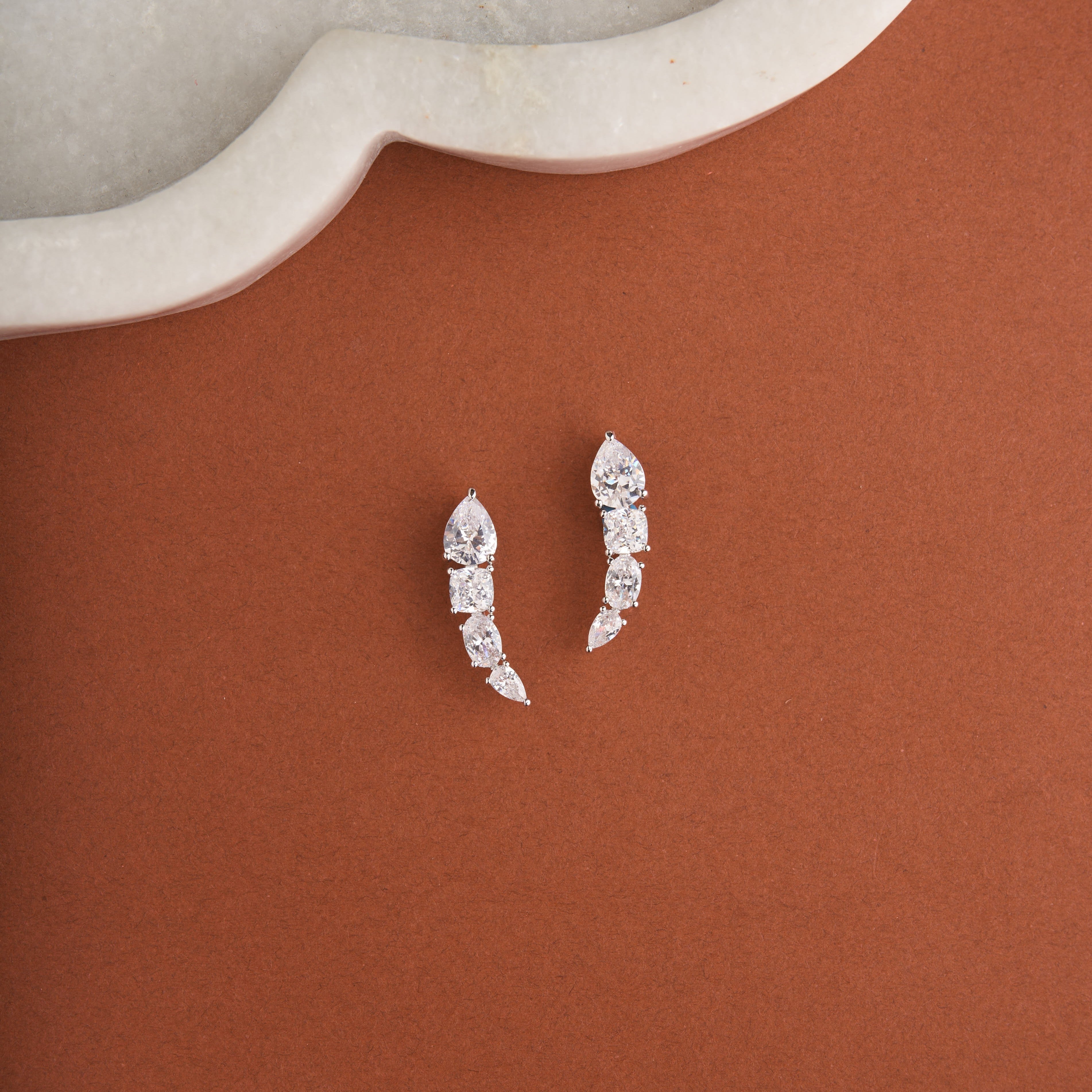 Nea Climber Earrings Mozaati