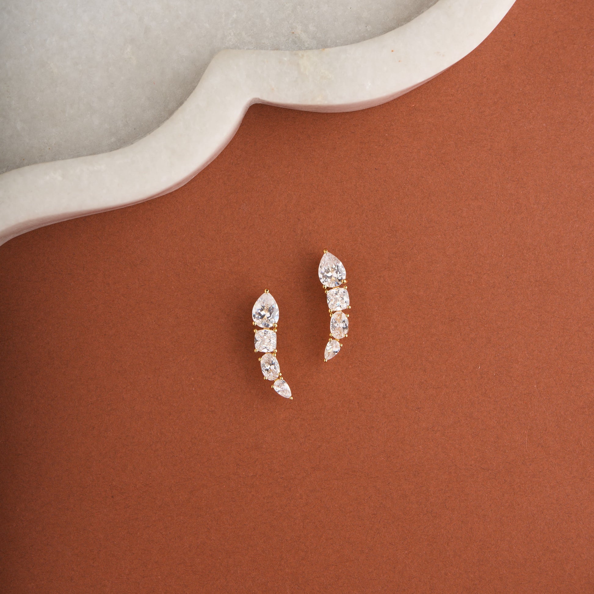 Nea Climber Earrings Mozaati