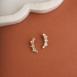 Heart Climber Earrings Mozaati