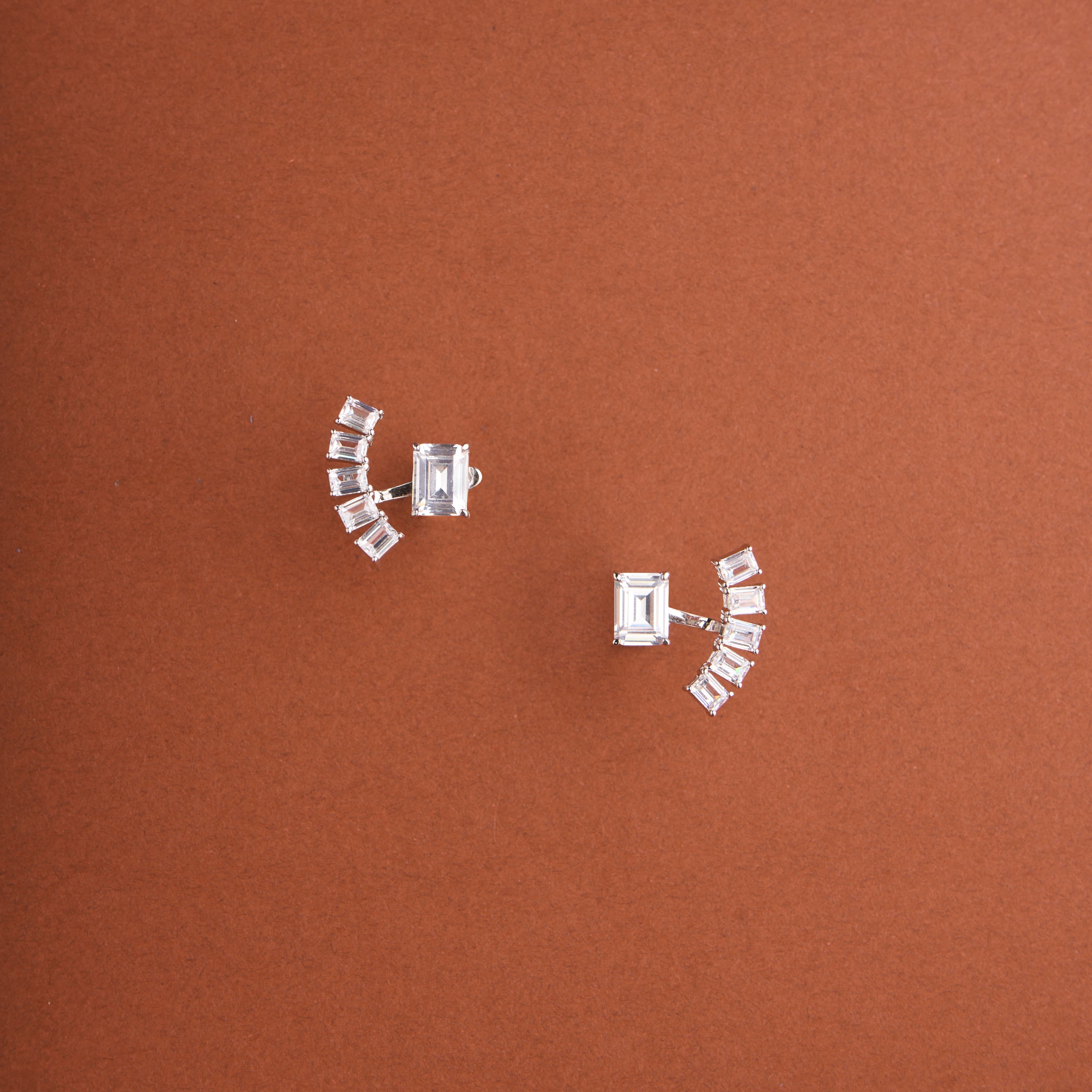 Emerald Lobe Dusters Earrings Mozaati