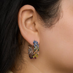 Multi Marquise Hoops Mozaati