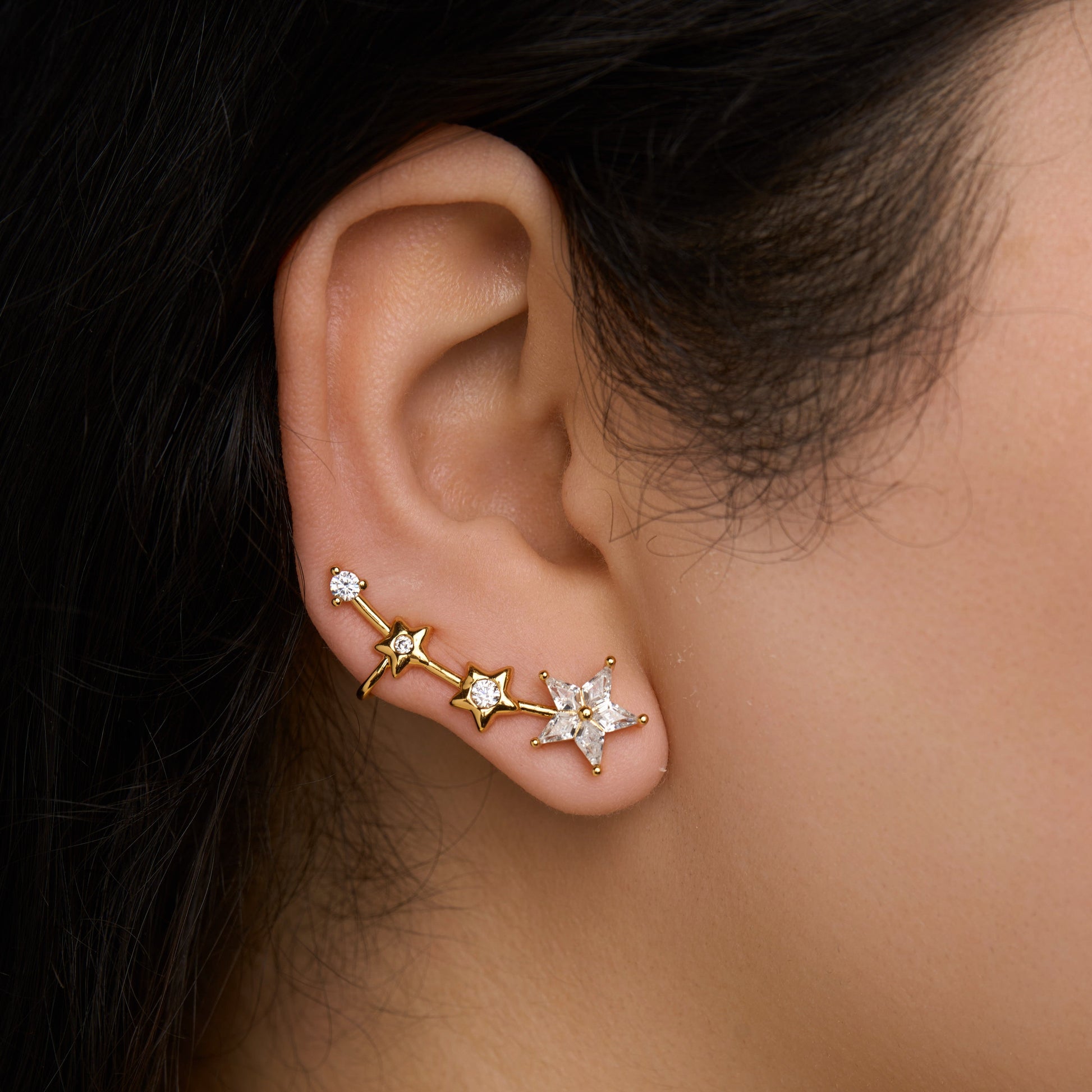 Star Climber Earrings Mozaati