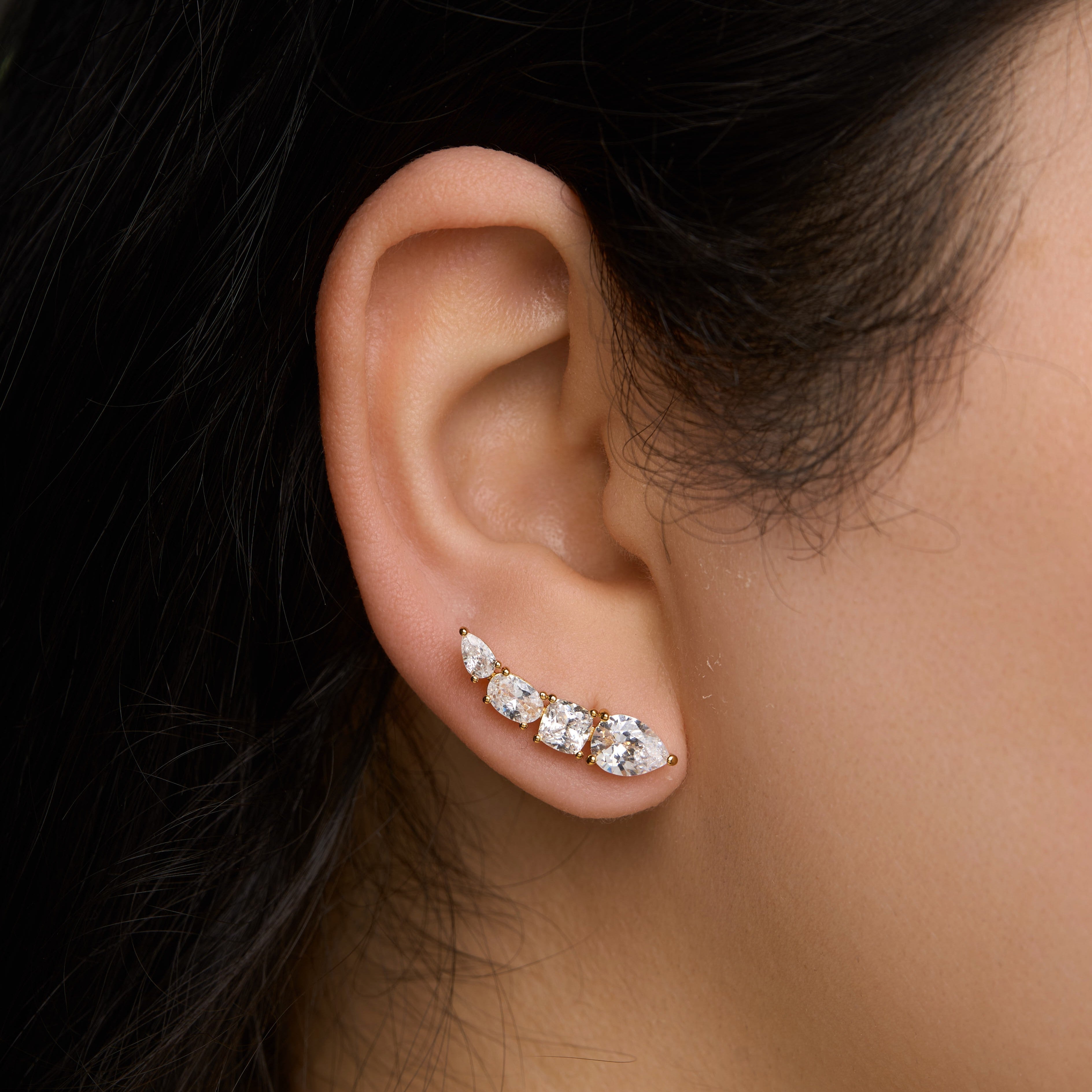 Nea Climber Earrings Mozaati