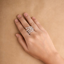 Pear Wrap Ring Mozaati
