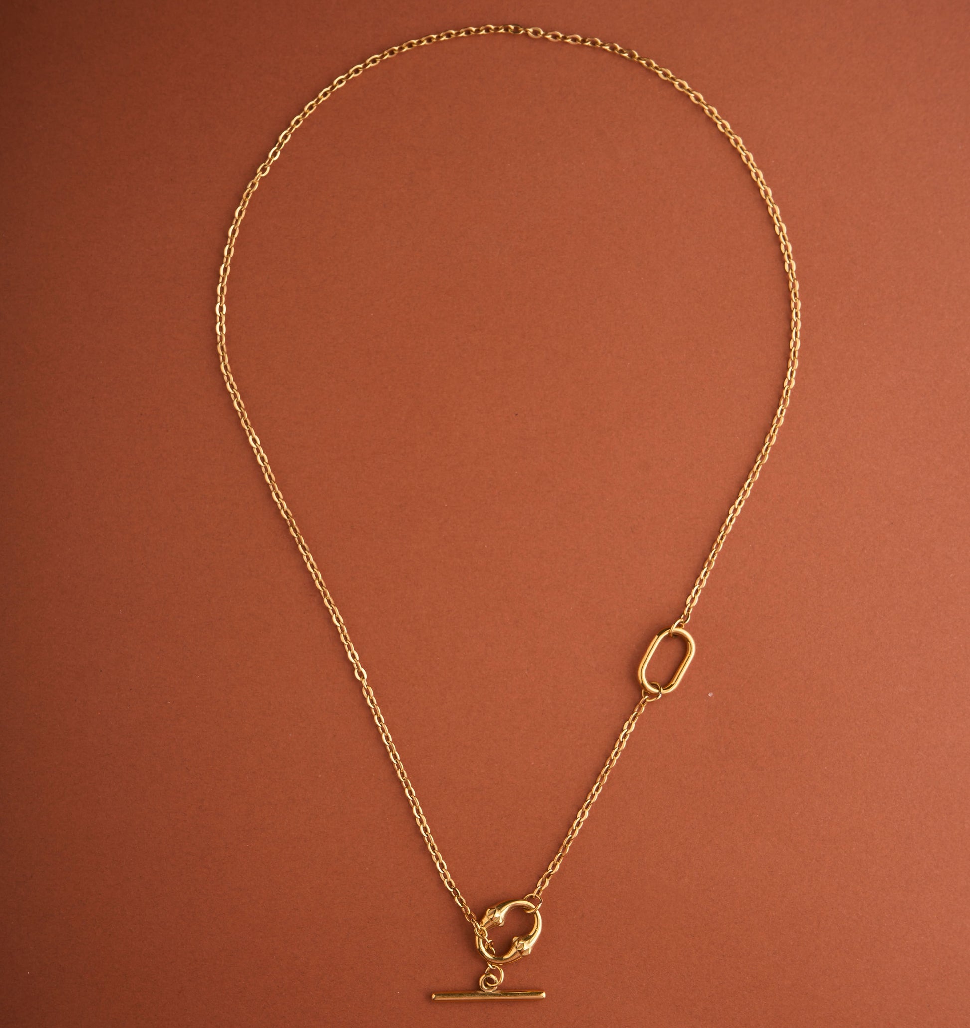 Y O Toggle Necklace Mozaati