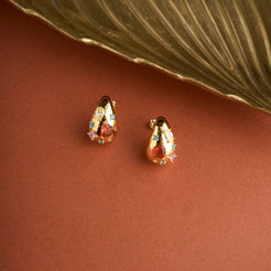 Drop Heart Earrings Mozaati