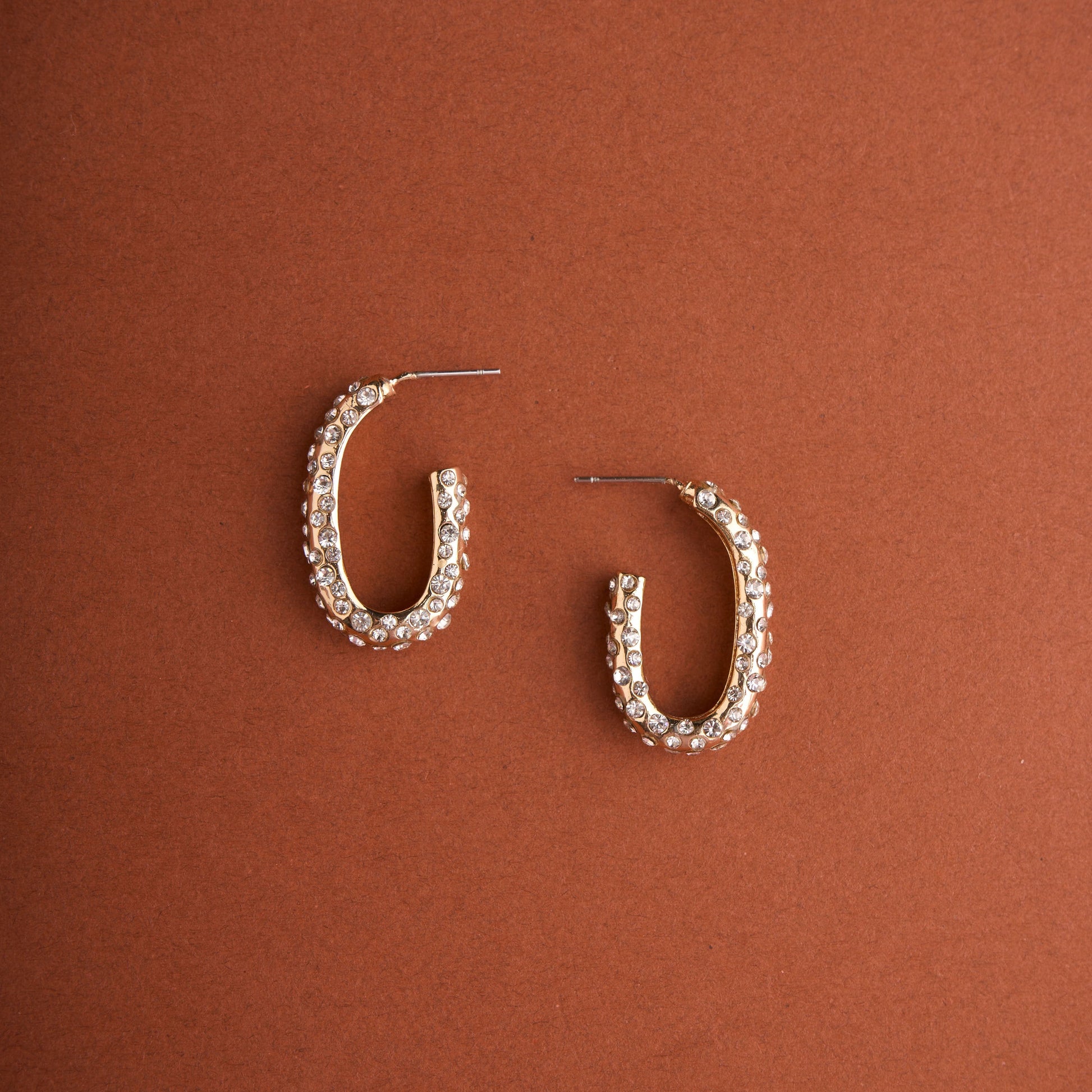 Disperse Dia Hoops Earrings Mozaati