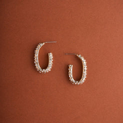 Disperse Dia Hoops Earrings Mozaati
