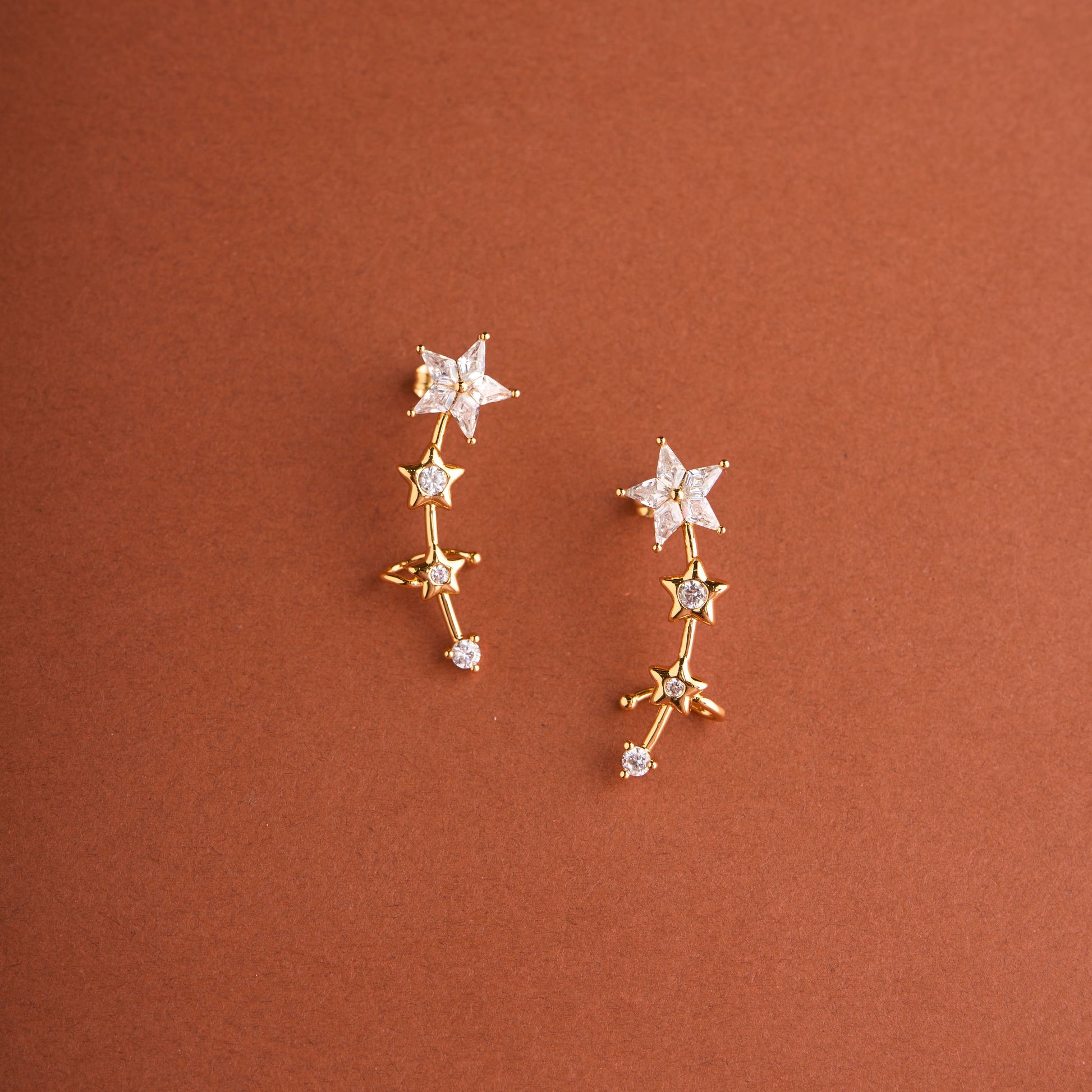Star Climber Earrings Mozaati
