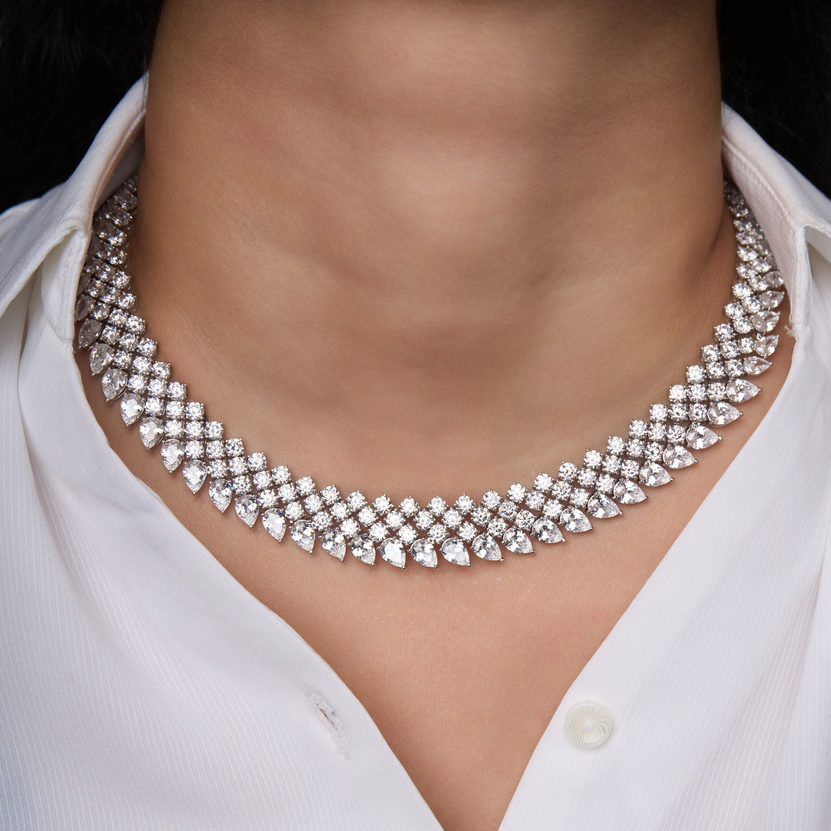 Tiyara Necklace Set Mozaati