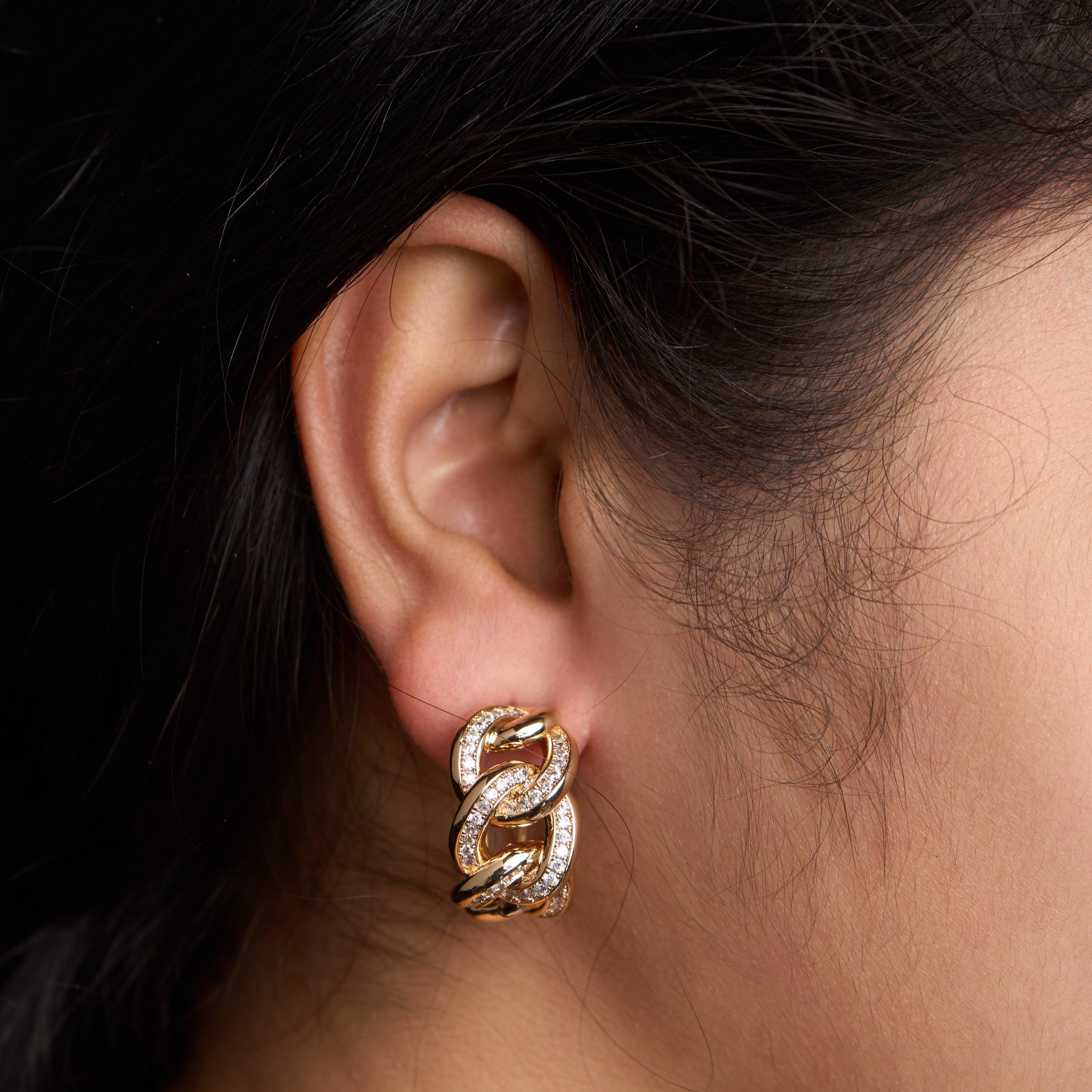 Cuban Balis Earrings Mozaati