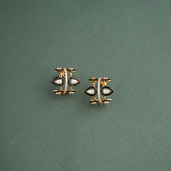 Pear Enamel Bali Earrings Mozaati