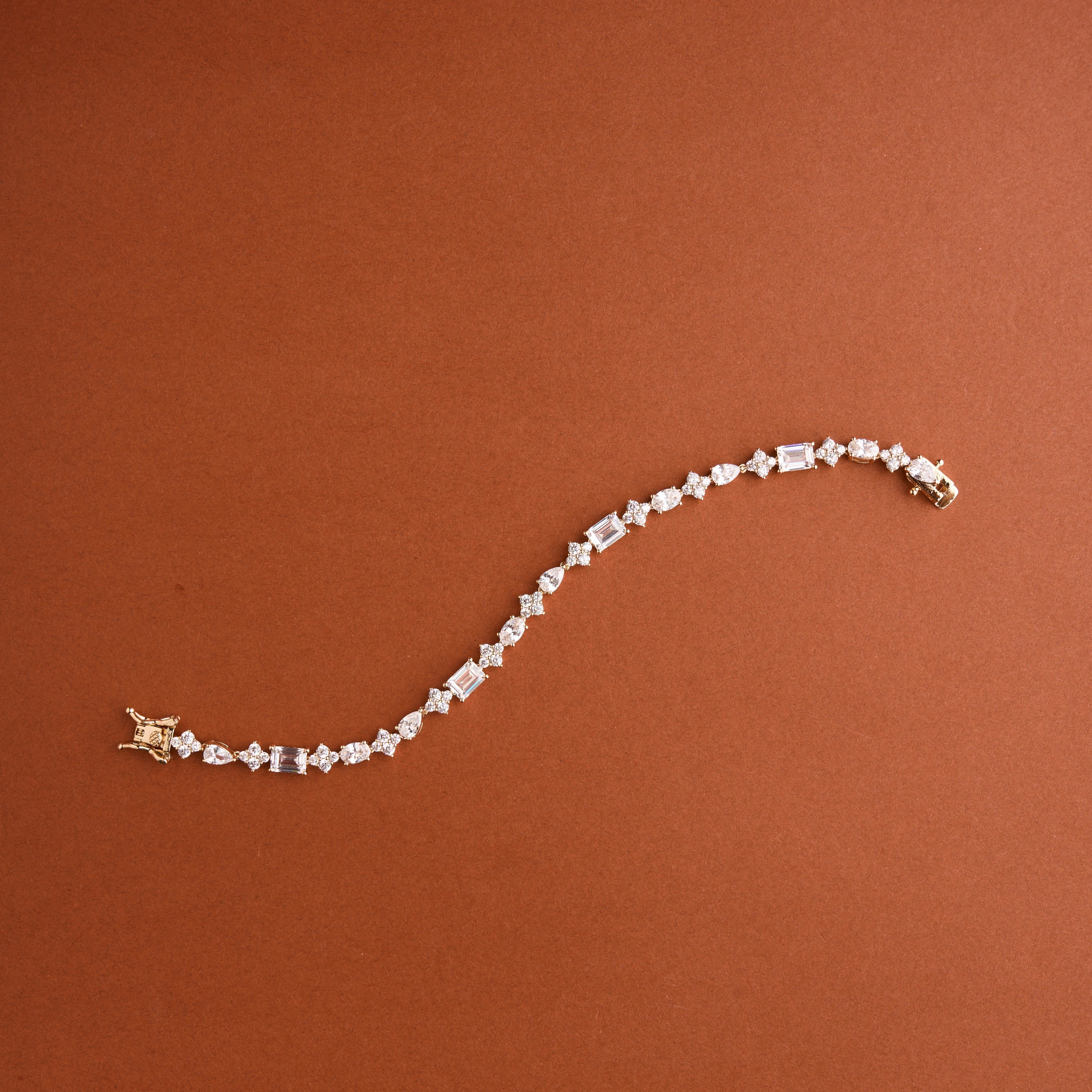 Emerald Clover Bracelet Mozaati