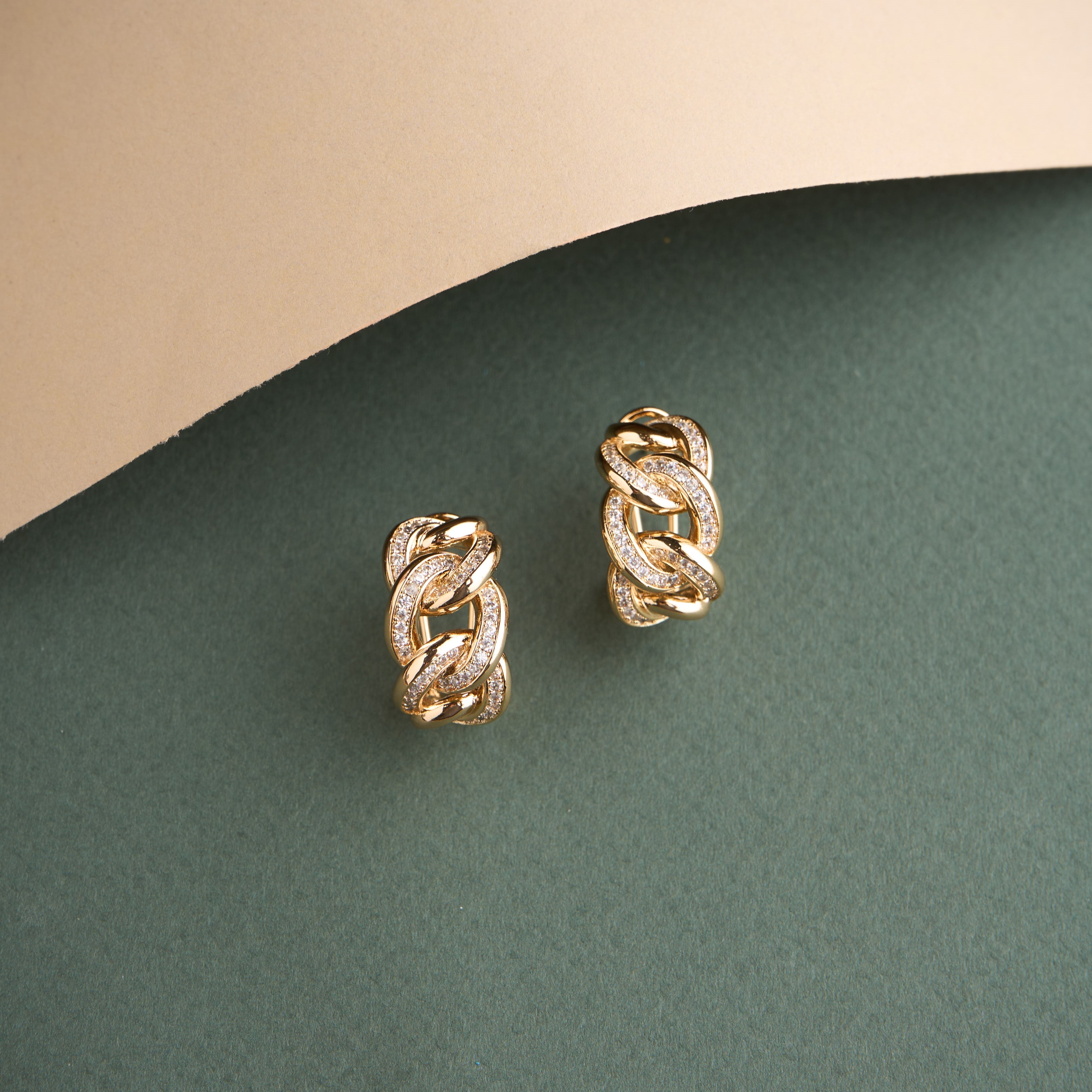 Cuban Balis Earrings Mozaati