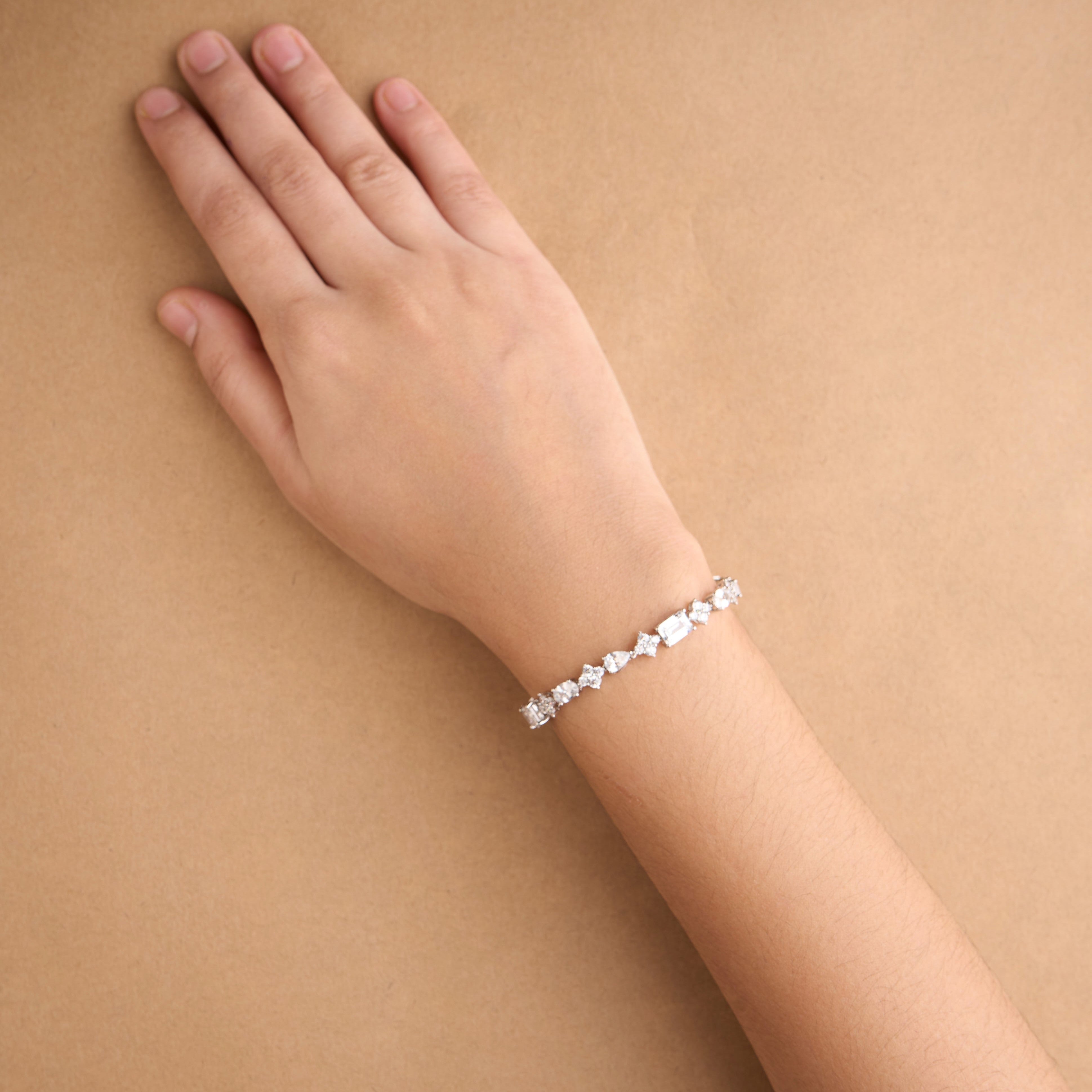 Emerald Clover Bracelet Mozaati