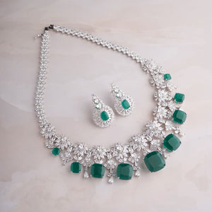 Kelly Necklace Set - Green