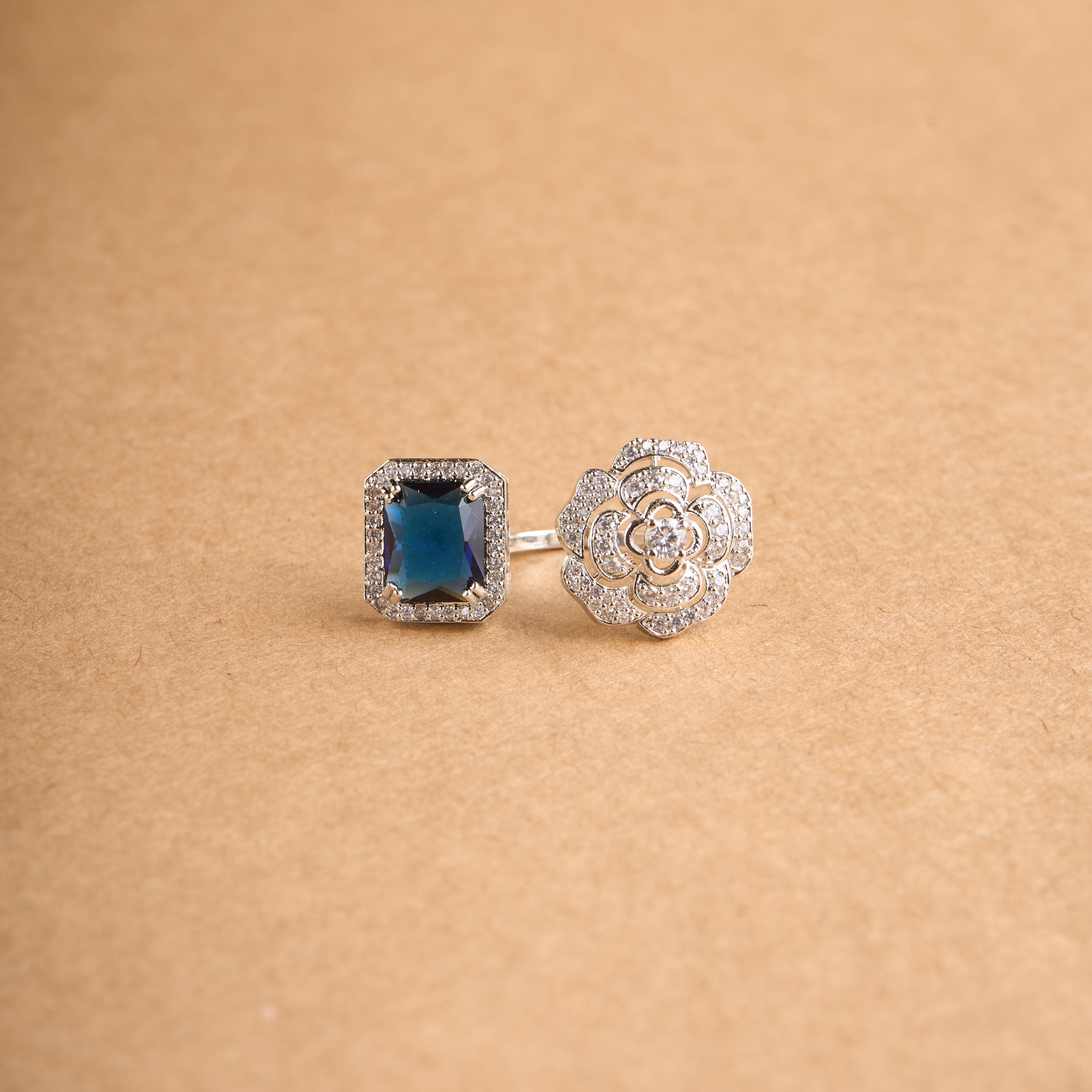 Rose Emb Ring Mozaati
