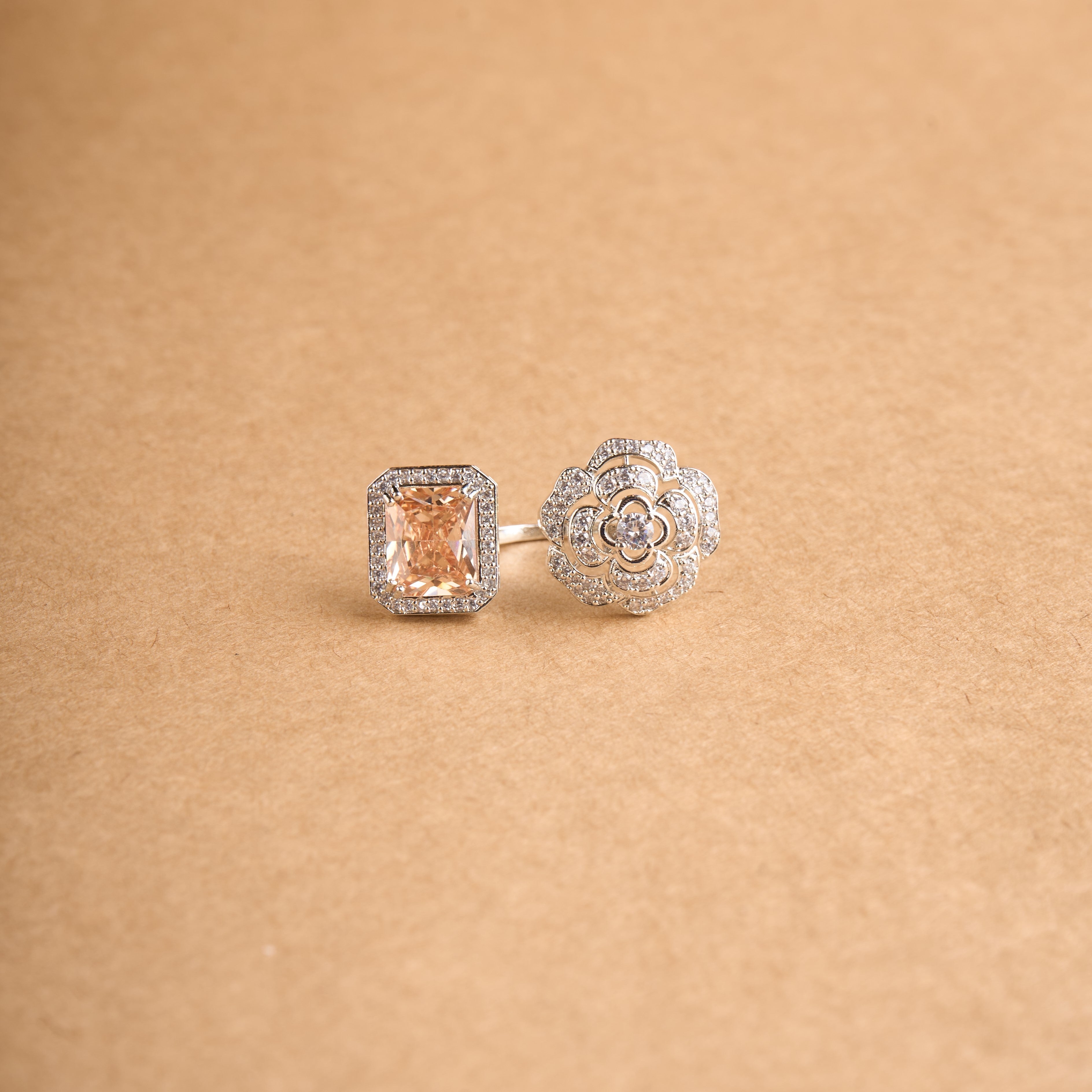 Rose Emb Ring Mozaati