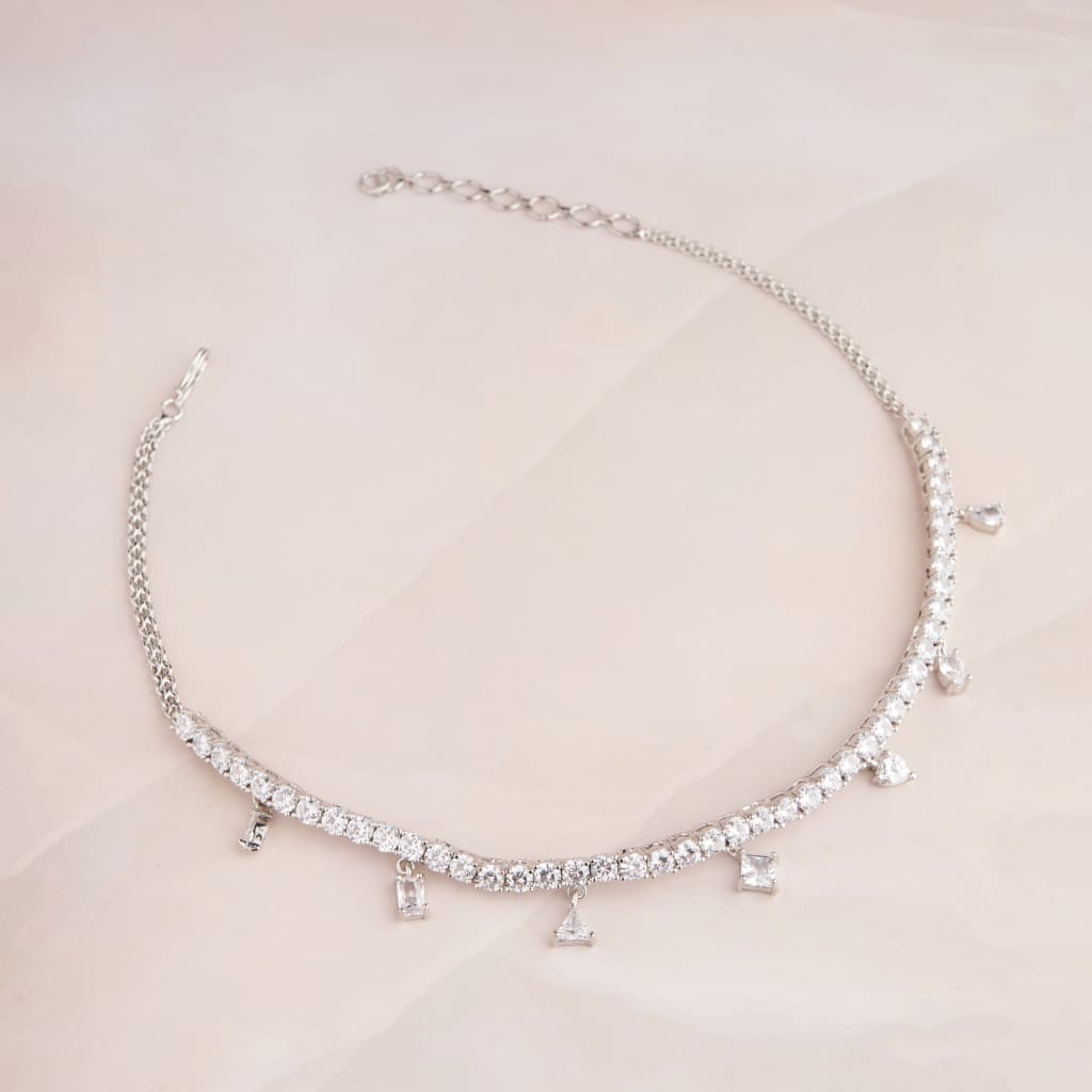 Daisy Choker - Silver