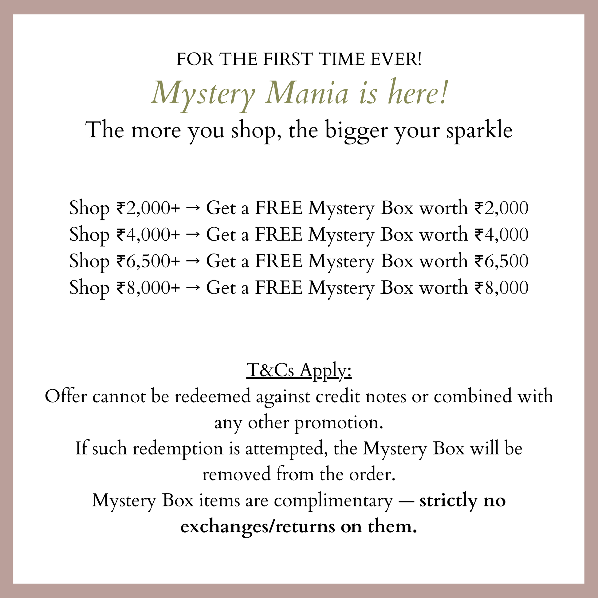 Mystery Box Mozaati