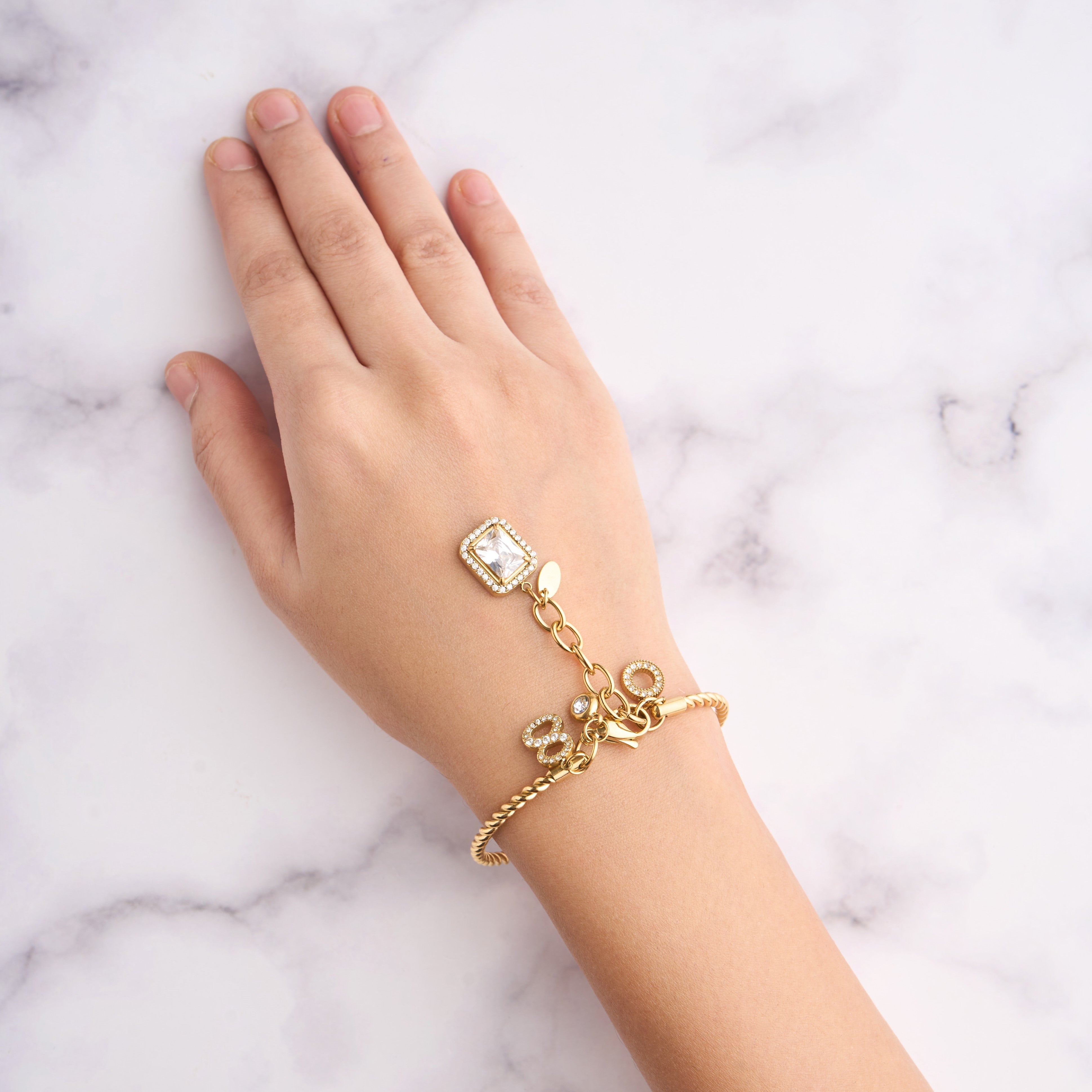 Twist Infinity Bracelet Mozaati
