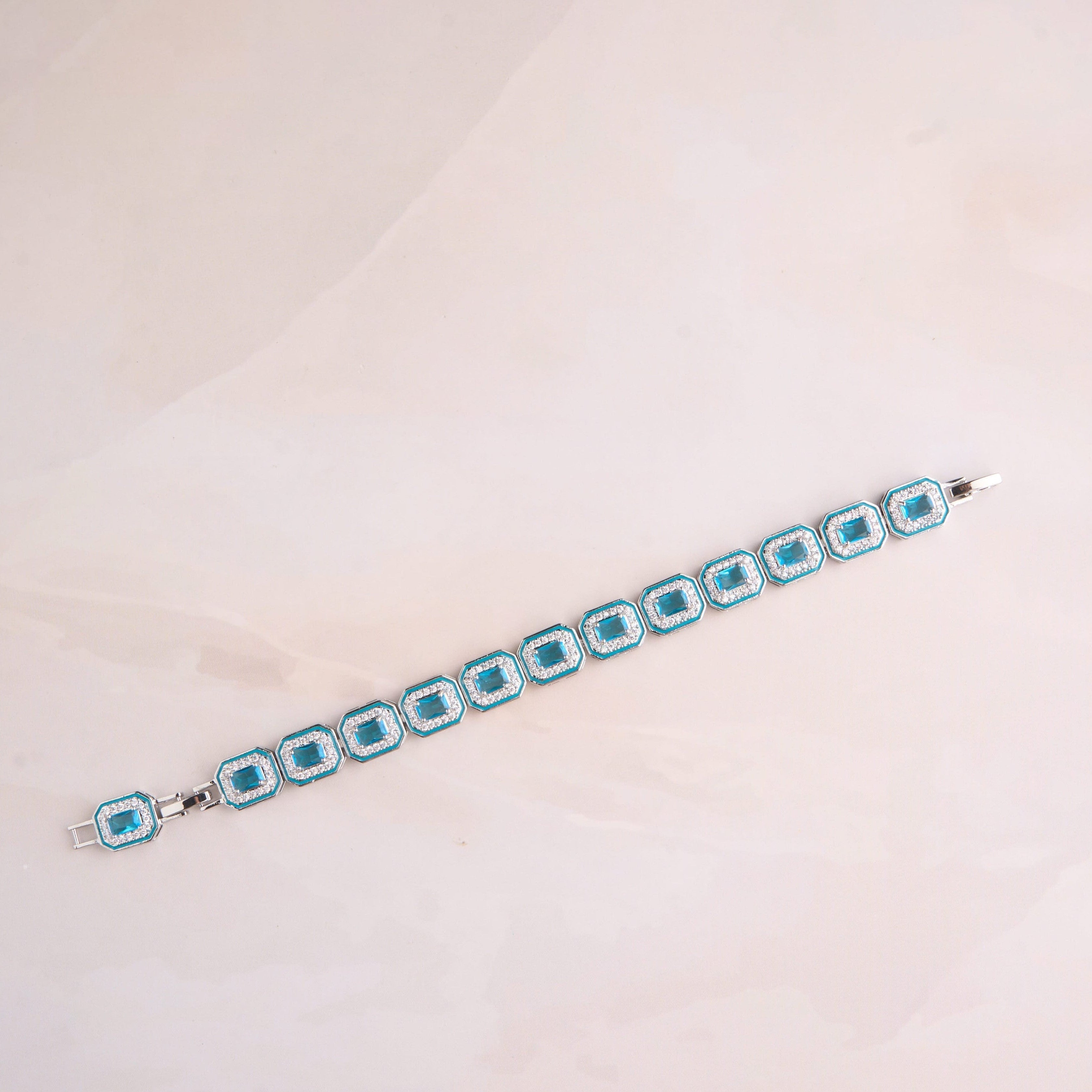 Enamel Rec  Bracelet Mozaati