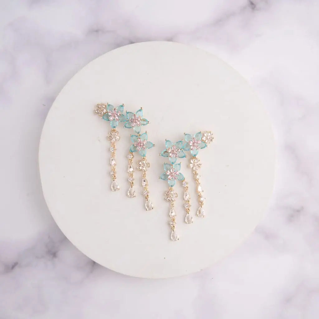 Azalea Climber Earrings Mozaati