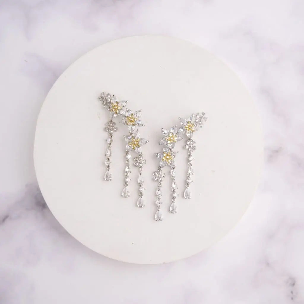Azalea Climber Earrings Mozaati