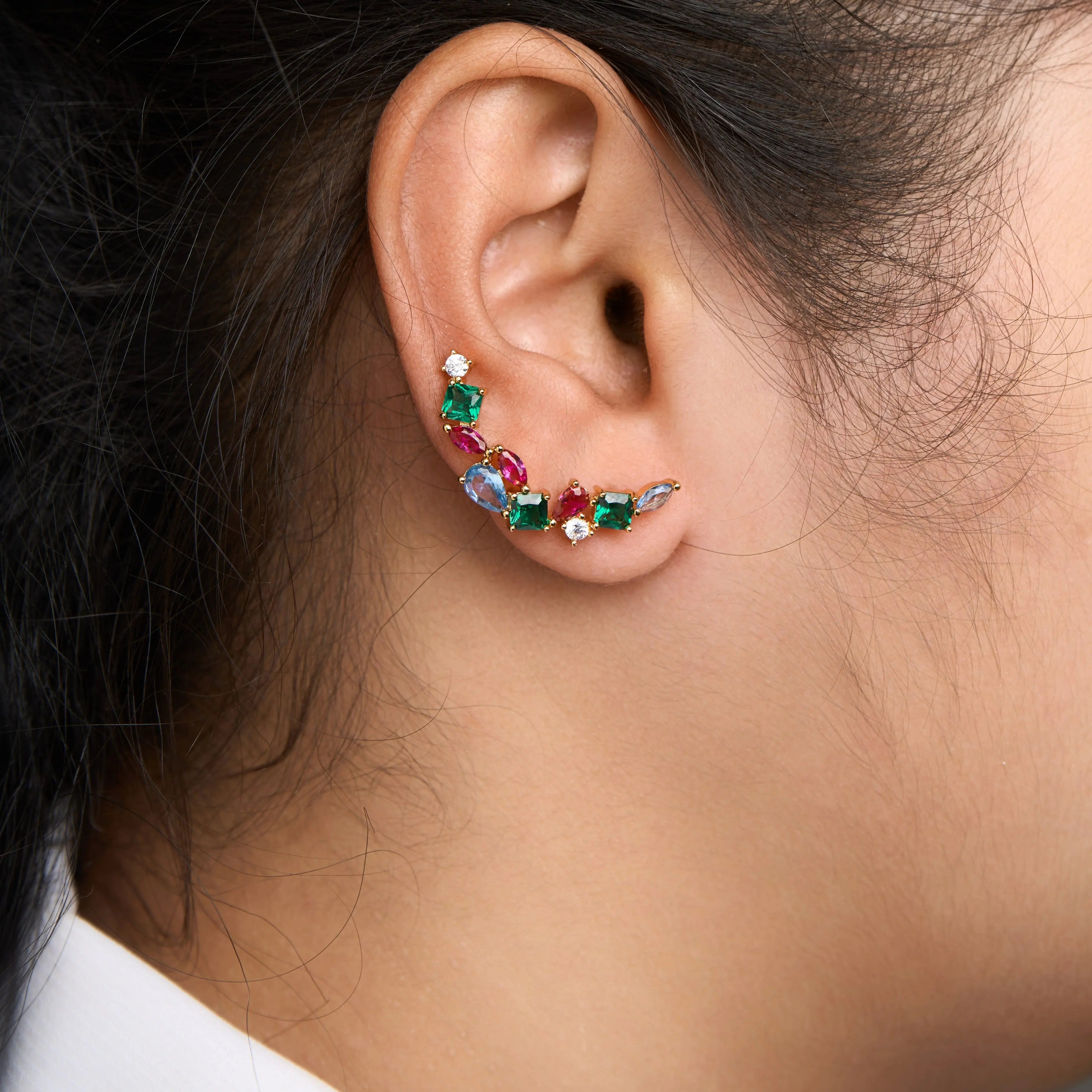 Bellamy Ear Climber Mozaati