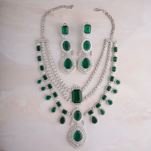 Arpi Necklace Set - Green