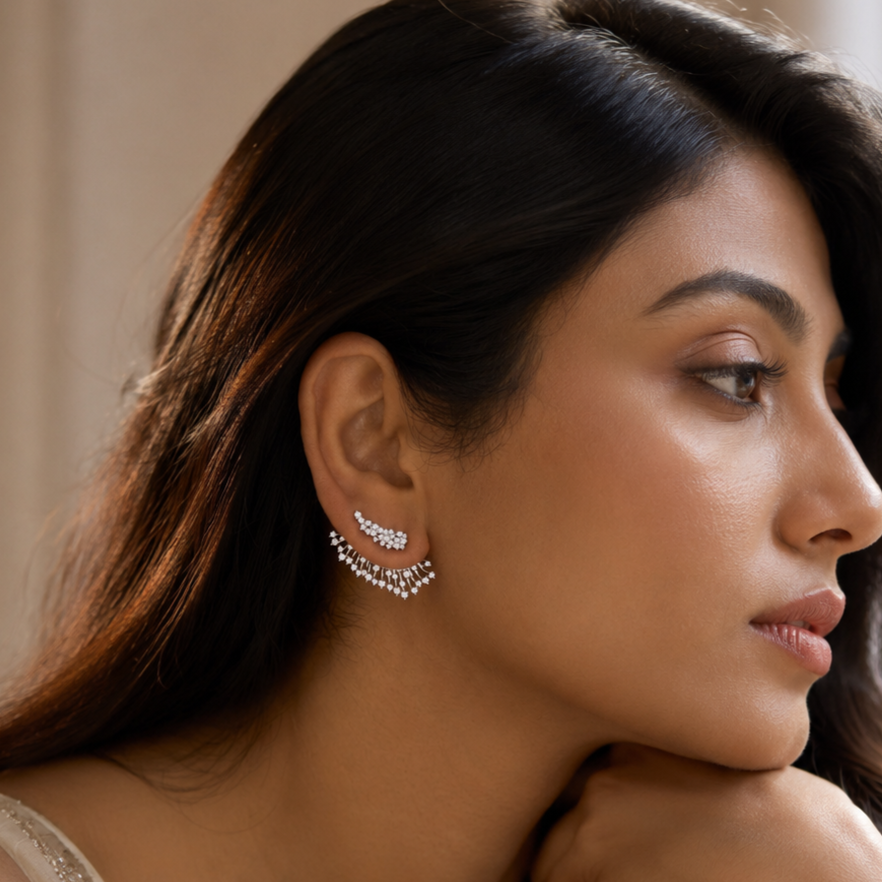 Wing Open Earrings Mozaati