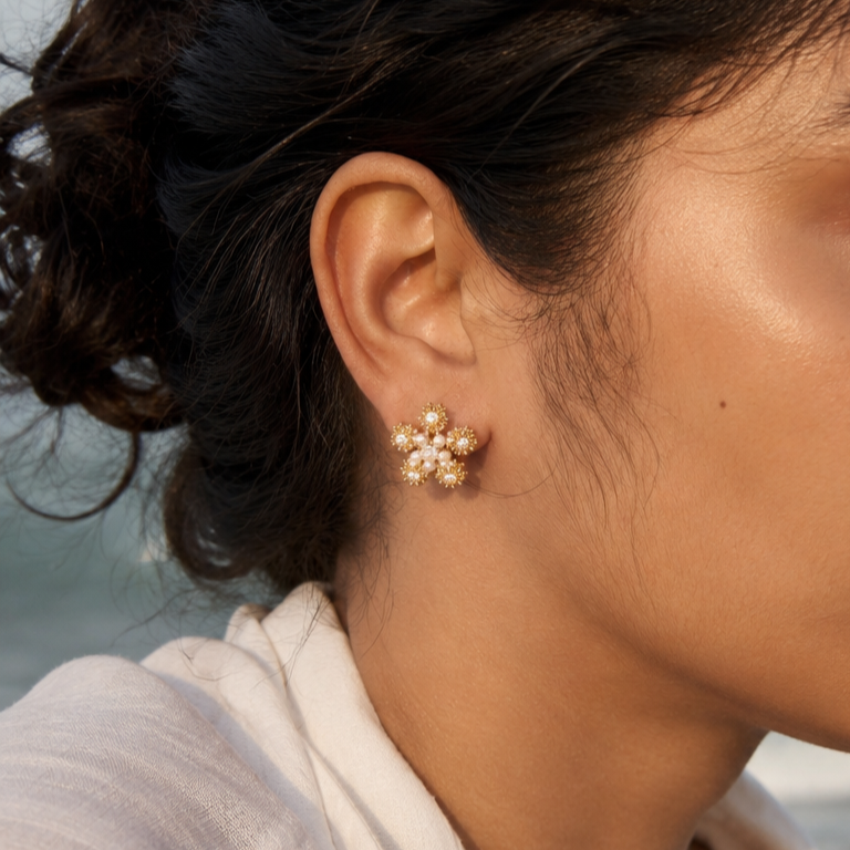 Silene Earrings Mozaati