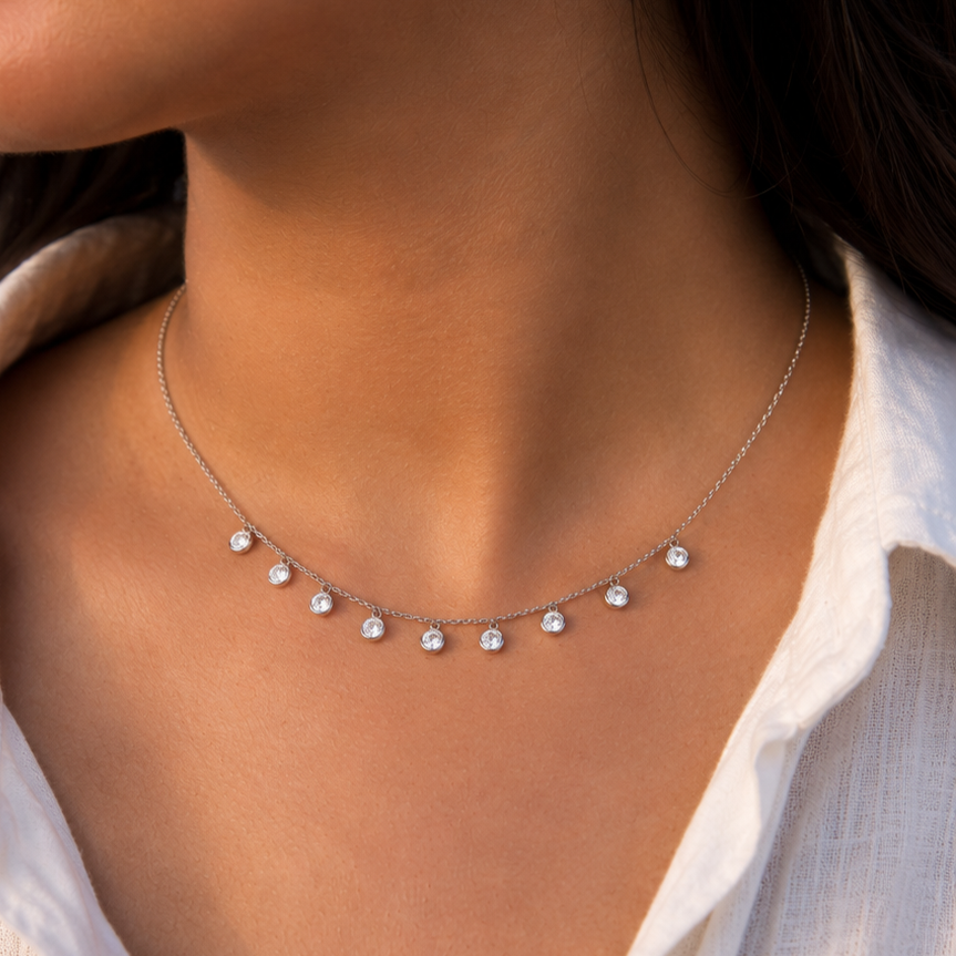 Sora Drop Necklace Mozaati