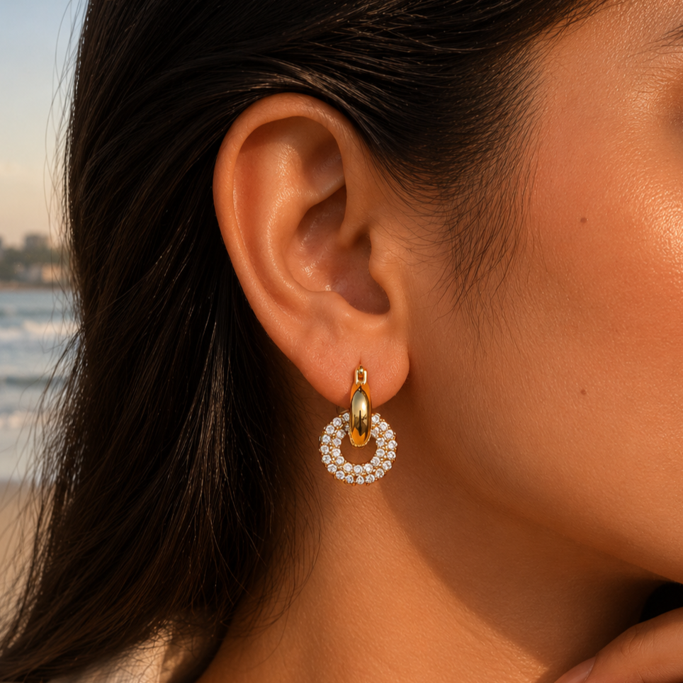 Loop Hoop Earrings Mozaati