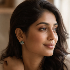 Dainty Rose Earrings Mozaati